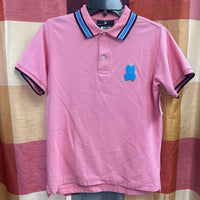 BOYS PSYCHO BUNNY PINK POLO 14/16 -NWOT RETAILS $75