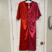 WOMENS STRUT & BOLT RED/DK PINK DRESS XL