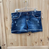 WOMENS MAURICES DENIM JEAN SHORTS 11/12