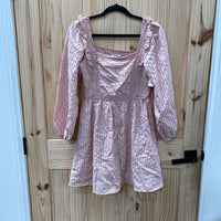 WOMENS STORIA CASUAL PINK DRESS S