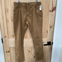 MENS KENNETH COLE BROWN PANTS 34X32