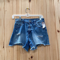 WOMENS REWASH DISTR. SHORTS 3