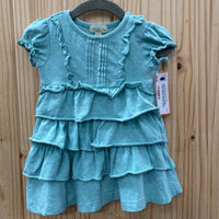 GIRLS MATILDA JAANE TURQUOISE DRESS 6/12M