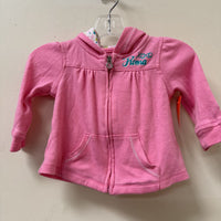 GIRLS PUMA JACKET PINK 6/9M