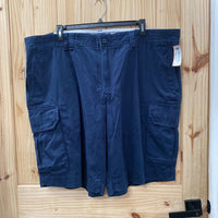 MENS POLO NAVY BLUE CARGO SHORTS 48B NWT big & tall