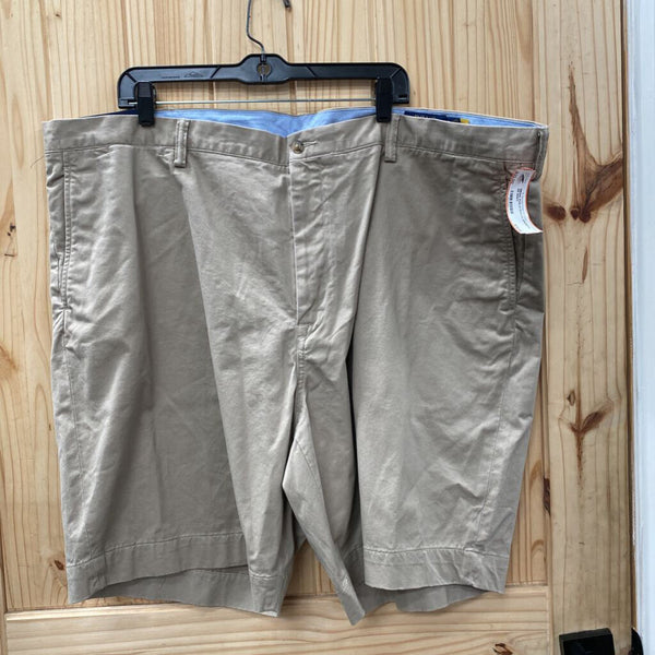 MENS POLO KHAKI SHORTS 48B NWT big & Tall