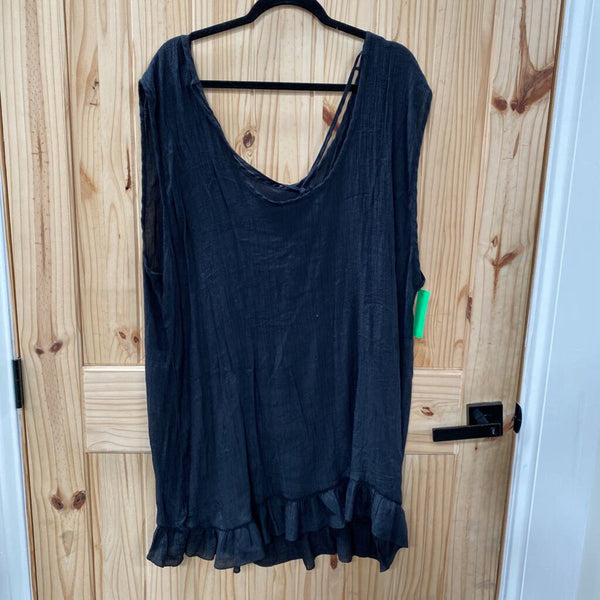 WOMENS SHEIN BLACK CASUAL TOP 3XL