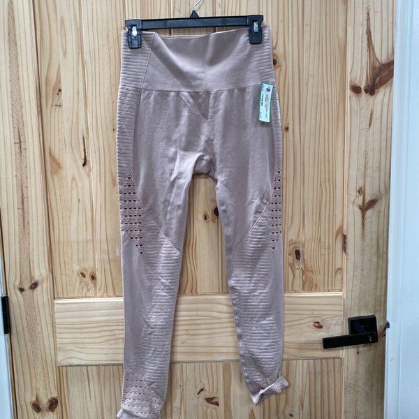 WOMENS GYMSHARK TAUPE LEGGINGS L NWT