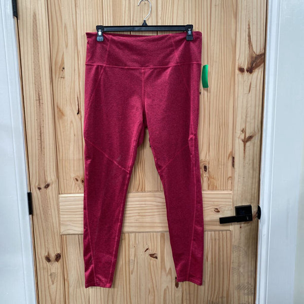 WOMENS JOY LAB RED LEGGINGS XXL