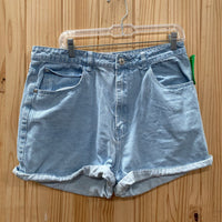 WOMENS PRINCESS POLLY LT DENIM JEAN SHORTS 12