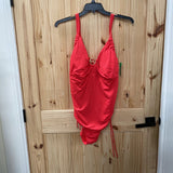 WOMENS MICHAEL KORS RED SWIMSUIT 22W