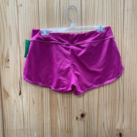 WOMENS NIKE SHORTS MAGENTA/LIME GREEN S