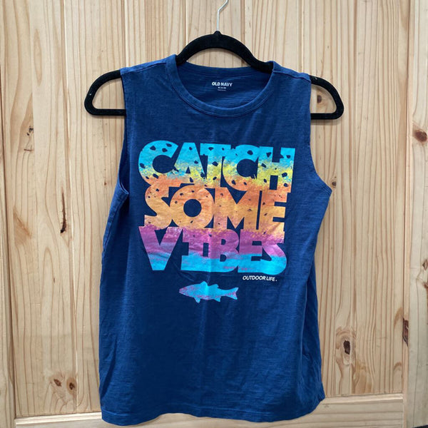 BOYS OLD NAVY CATCH VIBES TANK TOP 14