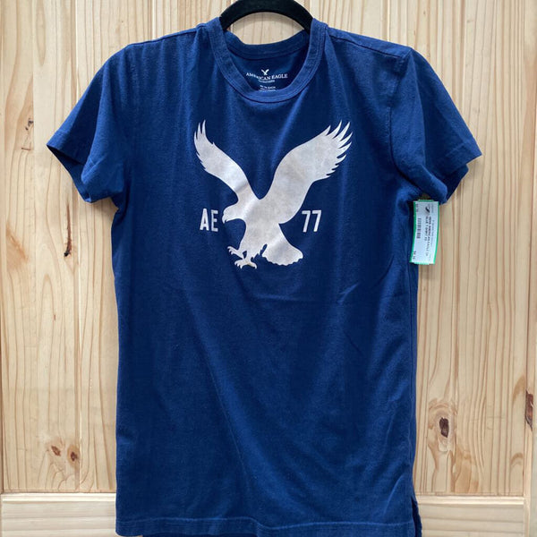 MENS AMERICAN EAGLE DK BLUE T-SHIRT XS