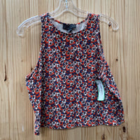 WOMENS FOREVER21 FLORAL TANK 2X