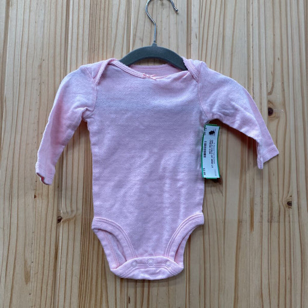 GIRLS CHILD OF MINE LS ONESIE 0/3M