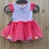 GIRLS STRONG LIKE MOMMYS PINK TUTU DRESS NEWBORN