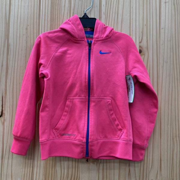 GIRLS NIKE JACKET PINK/BLUE 4T