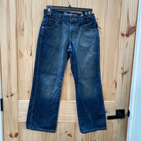 BOYS WRANGLER DENIM JEANS 10 HUSKY