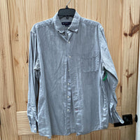 MENS CREMIEUX LT GREY BUTTON UP