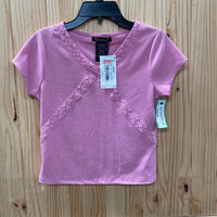 GIRLS XTRAORDINARY PINK SHIRT L 12 NWT