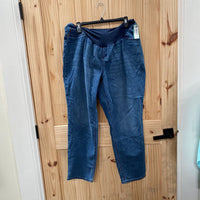 WOMENS INDIGOBLUE DENIM JEANS MATERNITY 3X