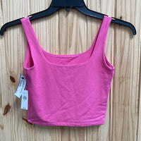 WOMENS GAP CROP TOP PINK S NWT