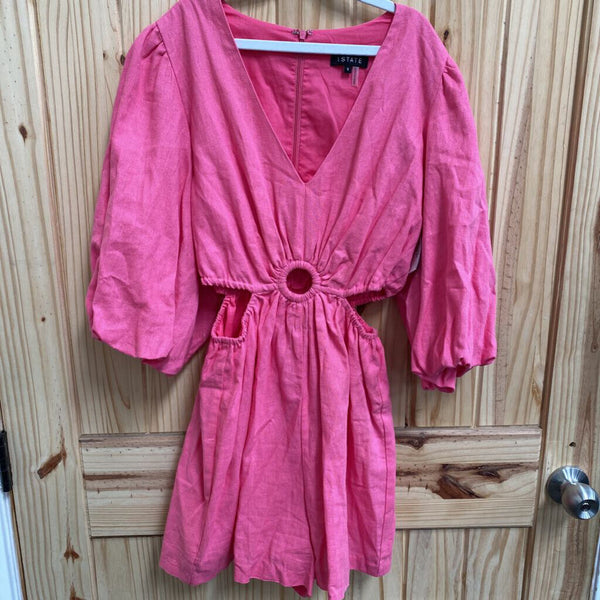 WOMENS 1.STATE PINK CASUAL ROMPER S