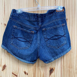 WOMENS ABERCROMBIE & FITCH DENIM DIST. JEAN SHORTS 3