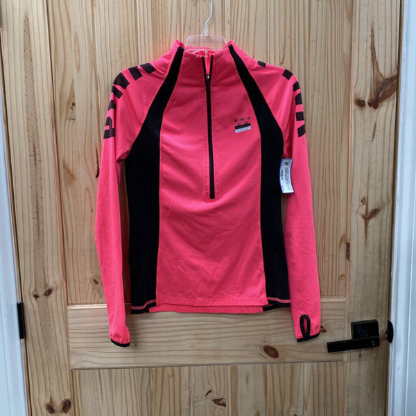 WOMENS VS PINK PULLOVER BRIGHT PINK/BLK XS