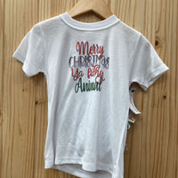 GIRLS MERRY XMAS FILTHY ANIMALS SET 3/4T NWT