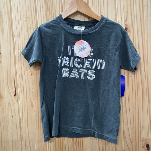 GIRLS ITS FRICKIN BATS GREY T-SHIRT 4 NWT