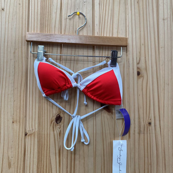 WOMENS FIRECRACKER BIKINI TOP S NWT