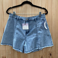 WOMENS WISTERIA LANE STARS SHORTS NWT L