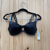 WOMENS VICTORIA SECRET BLK BRA 34C