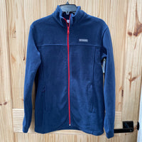 BOYS COLUMBIA JACKET NAVY BLUE/RED XL 18/20