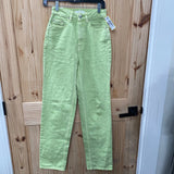 WOMENS PACSUN LIME DENIM JEANS 23