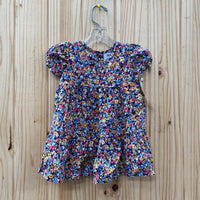 GIRLS OLD NAVY FLORAL DRESS 6/12M