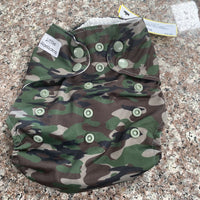 LITTLE ALASKANS CAMO CLOTH DIAPER W/O INSERT