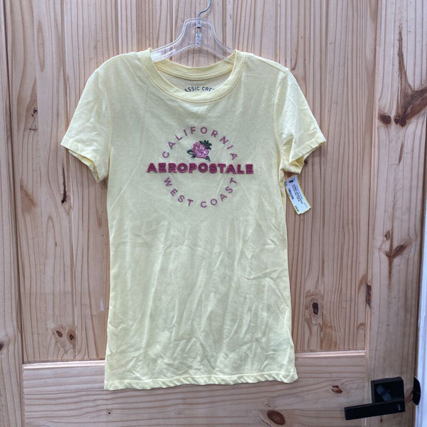 WOMENS AEROPOSTALE YELLOW CALI TOP M