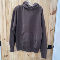 WOMENS DUCKHEAD BROWN HOODIE L