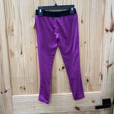 GIRLS NIKE PRO LEGGINGS PURPLE/BLK/WHITE S 8?