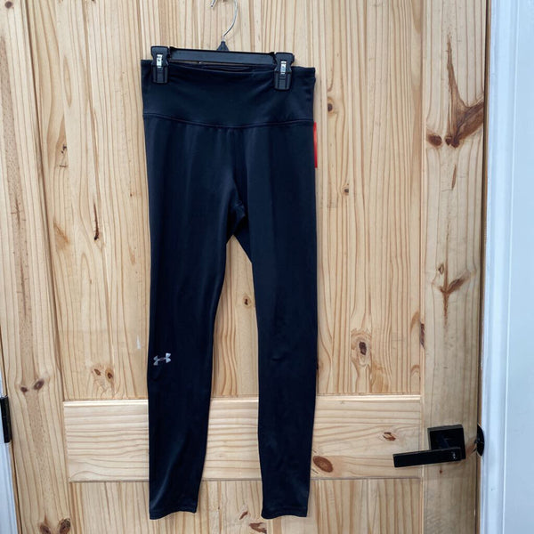 WOMENS UNDER ARMOUR LEGGINGS BLACK S