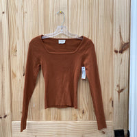 WOMENS ALLIE ROSER RUST LS SHIRT S