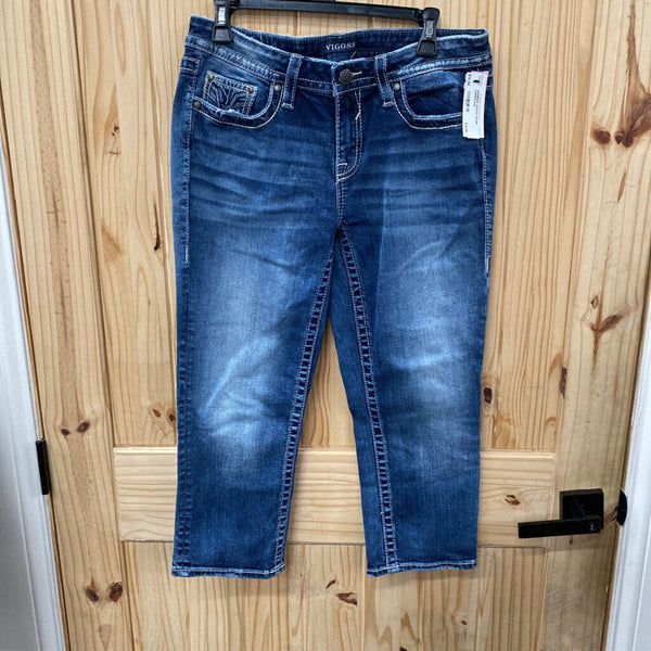 WOMENS VIGOSS DENIM CAPRIS 9/10