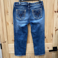 WOMENS VIGOSS DENIM CAPRIS 9/10