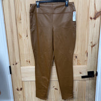 WOMENS GAP LT BROWN PANTS L