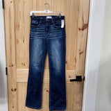 WOMENS BKE PARKER DENIM JEANS 27X33 1/2