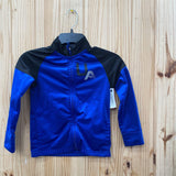 BOYS UNDER ARMOUR JACKET BLUE/BLK/WHITE 6