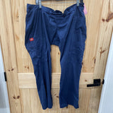 WOMENS DICKIES SCRUB PANTS NAVY BLUE L